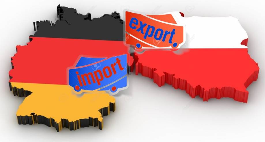 Import von Polen nach Deutschland